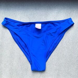 Blue bikini bottoms
